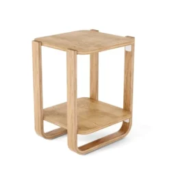 Umbra Tables De Chevet Table D'appoint En Bois Naturel 53x42cm