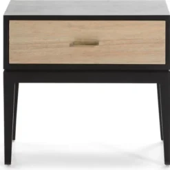 Thai Natura Tables De Chevet Table De Chever 1 Tiroir En Bois Clair Cérusé Et Noir 10 Thai Natura Tables De Chevet Table De Chever 1 Tiroir En Bois Clair Cérusé Et Noir -Tables De Chevet Soldes table de chever 1 tiroir en bois clair ceruse et noir 3