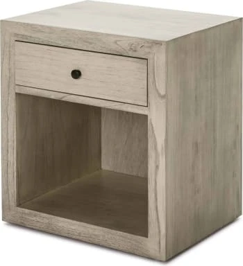 Thai Natura Tables De Chevet Table De Chevet 1 Niche 1 Tiroir En Bois Clair Gris 6 Thai Natura Tables De Chevet Table De Chevet 1 Niche 1 Tiroir En Bois Clair Gris – Image 4