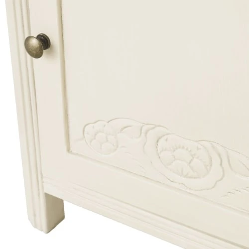 Maisons Du Monde Tables De Chevet Table De Chevet 1 Porte 1 Tiroir Blanche 4 Maisons Du Monde Tables De Chevet Table De Chevet 1 Porte 1 Tiroir Blanche – Image 2