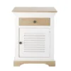 Maisons Du Monde Tables De Chevet Table De Chevet 1 Porte 1 Tiroir En Manguier Massif Blanc -Tables De Chevet Soldes table de chevet 1 porte 1 tiroir en manguier massif blanc 1000 14 10 175777 1