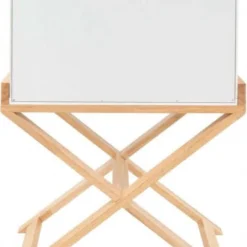 ReCollection Tables De Chevet Table De Chevet 1 Porte Couleur Blanc Et Bois Clair -Tables De Chevet Soldes table de chevet 1 porte couleur blanc et bois clair 3