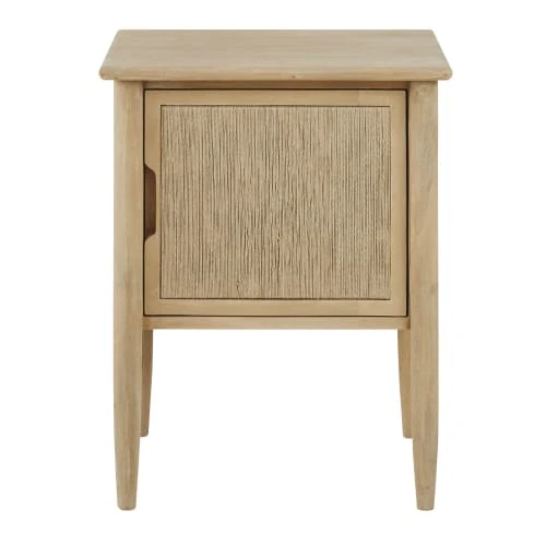 Maisons Du Monde Tables De Chevet Table De Chevet 1 Porte En Bois De Manguier Et Sisal Beige 3 Maisons Du Monde Tables De Chevet Table De Chevet 1 Porte En Bois De Manguier Et Sisal Beige