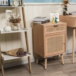 Nordlys Tables De Chevet Table De Chevet 1 Porte Et 1 Tiroir En Rotin Naturel 9 Nordlys Tables De Chevet Table De Chevet 1 Porte Et 1 Tiroir En Rotin Naturel -Tables De Chevet Soldes table de chevet 1 porte et 1 tiroir en rotin naturel 1