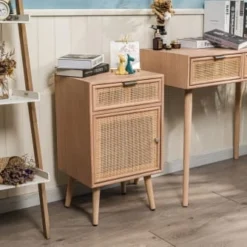 Nordlys Tables De Chevet Table De Chevet 1 Porte Et 1 Tiroir En Rotin Naturel 10 Nordlys Tables De Chevet Table De Chevet 1 Porte Et 1 Tiroir En Rotin Naturel -Tables De Chevet Soldes table de chevet 1 porte et 1 tiroir en rotin naturel 2