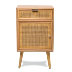 Nordlys Tables De Chevet Table De Chevet 1 Porte Et 1 Tiroir En Rotin Naturel 11 Nordlys Tables De Chevet Table De Chevet 1 Porte Et 1 Tiroir En Rotin Naturel -Tables De Chevet Soldes table de chevet 1 porte et 1 tiroir en rotin naturel 3