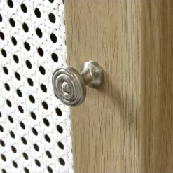 Casâme Tables De Chevet Table De Chevet 1 Porte Façade Rotin -Tables De Chevet Soldes table de chevet 1 porte facade rotin 5