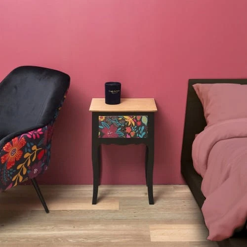 The Home Deco Factory Tables De Chevet Table De Chevet 1 Tiroir 4 The Home Deco Factory Tables De Chevet Table De Chevet 1 Tiroir – Image 2