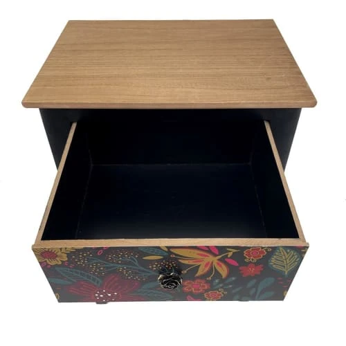 The Home Deco Factory Tables De Chevet Table De Chevet 1 Tiroir 6 The Home Deco Factory Tables De Chevet Table De Chevet 1 Tiroir – Image 4