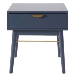 Maisons Du Monde Tables De Chevet Table De Chevet 1 Tiroir Bleu Foncé