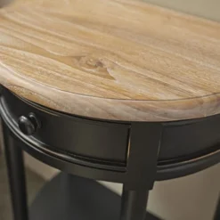 Bois Dessus Bois Dessous Tables De Chevet Table De Chevet 1 Tiroir En Acajou Noir -Tables De Chevet Soldes table de chevet 1 tiroir en acajou noir 3