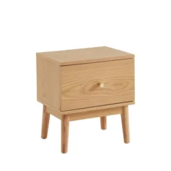 Drawer Tables De Chevet Table De Chevet 1 Tiroir En Bois Clair -Tables De Chevet Soldes table de chevet 1 tiroir en bois clair 2