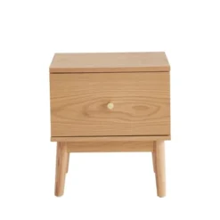 Drawer Tables De Chevet Table De Chevet 1 Tiroir En Bois Clair