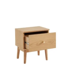 Drawer Tables De Chevet Table De Chevet 1 Tiroir En Bois Clair -Tables De Chevet Soldes table de chevet 1 tiroir en bois clair 3