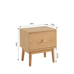 Drawer Tables De Chevet Table De Chevet 1 Tiroir En Bois Clair -Tables De Chevet Soldes table de chevet 1 tiroir en bois clair 5
