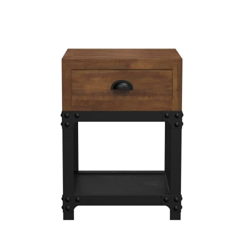 Rendez Vous Déco Tables De Chevet Table De Chevet 1 Tiroir En Bois De Cèdre Recyclé Et Métal 3 Rendez Vous Déco Tables De Chevet Table De Chevet 1 Tiroir En Bois De Cèdre Recyclé Et Métal