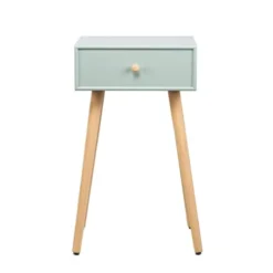 Nordlys Tables De Chevet Table De Chevet 1 Tiroir En Bois De Hêtre Vert Menthe 10 Nordlys Tables De Chevet Table De Chevet 1 Tiroir En Bois De Hêtre Vert Menthe -Tables De Chevet Soldes table de chevet 1 tiroir en bois de hetre vert menthe 2