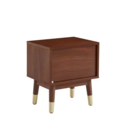 Drawer Tables De Chevet Table De Chevet 1 Tiroir En Bois Foncé -Tables De Chevet Soldes table de chevet 1 tiroir en bois fonce 4