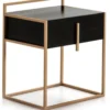 Thai Natura Tables De Chevet Table De Chevet 1 Tiroir En Bois Noir Structure Métal Doré 1 Thai Natura Tables De Chevet Table De Chevet 1 Tiroir En Bois Noir Structure Métal Doré -Tables De Chevet Soldes table de chevet 1 tiroir en bois noir structure metal dore