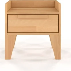 Skandica Tables De Chevet Table De Chevet 1 Tiroir En Hêtre Massif Couleur Bois Clair -Tables De Chevet Soldes table de chevet 1 tiroir en hetre massif couleur bois clair 2