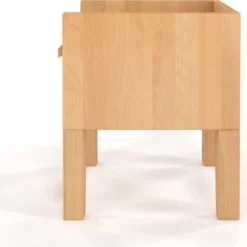 Skandica Tables De Chevet Table De Chevet 1 Tiroir En Hêtre Massif Couleur Bois Clair -Tables De Chevet Soldes table de chevet 1 tiroir en hetre massif couleur bois clair 3