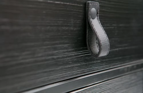 Woood Tables De Chevet Table De Chevet 1 Tiroire 1 Compartiment Noir Métal/bois 6 Woood Tables De Chevet Table De Chevet 1 Tiroire 1 Compartiment Noir Métal/bois – Image 4