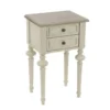 Hellin Tables De Chevet Table De Chevet 2 Tiroirs -Tables De Chevet Soldes table de chevet 2 tiroirs 5