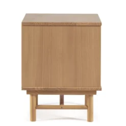 HOMN Tables De Chevet Table De Chevet 2 Tiroirs Couleur Bois Et Gris, Bois Massif 12 HOMN Tables De Chevet Table De Chevet 2 Tiroirs Couleur Bois Et Gris, Bois Massif -Tables De Chevet Soldes table de chevet 2 tiroirs couleur bois et gris bois massif 15