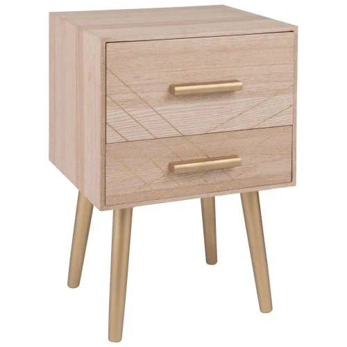 Maisons Du Monde Tables De Chevet Table De Chevet 2 Tiroirs Doré Mat 3 Maisons Du Monde Tables De Chevet Table De Chevet 2 Tiroirs Doré Mat