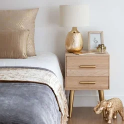 Maisons Du Monde Tables De Chevet Table De Chevet 2 Tiroirs Doré Mat 9 Maisons Du Monde Tables De Chevet Table De Chevet 2 Tiroirs Doré Mat -Tables De Chevet Soldes table de chevet 2 tiroirs dore mat 1000 7 25 183828 4