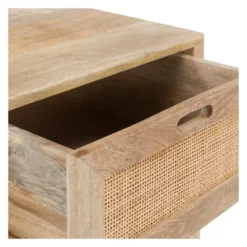 Rendez Vous Déco Tables De Chevet Table De Chevet 2 Tiroirs En Bois De Manguier Et Cannage 11 Rendez Vous Déco Tables De Chevet Table De Chevet 2 Tiroirs En Bois De Manguier Et Cannage -Tables De Chevet Soldes table de chevet 2 tiroirs en bois de manguier et cannage 3