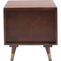 Kare Design Tables De Chevet Table De Chevet 2 Tiroirs En Manguier Massif -Tables De Chevet Soldes table de chevet 2 tiroirs en manguier massif 4