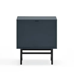 TEULAT Tables De Chevet Table De Chevet 2 Tiroirs Et 1 Porte En En Bleu Foncé Et Noir 13 TEULAT Tables De Chevet Table De Chevet 2 Tiroirs Et 1 Porte En En Bleu Foncé Et Noir -Tables De Chevet Soldes table de chevet 2 tiroirs et 1 porte en en bleu fonce et noir 5