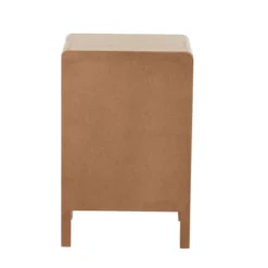 Meubles & Design Tables De Chevet Table De Chevet 3 Tiroirs En Bois Et Rotin -Tables De Chevet Soldes table de chevet 3 tiroirs en bois et rotin 3