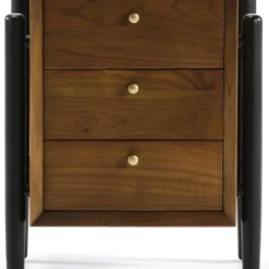 Thai Natura Tables De Chevet Table De Chevet 3 Tiroirs En Bois Foncé Et Doré 9 Thai Natura Tables De Chevet Table De Chevet 3 Tiroirs En Bois Foncé Et Doré -Tables De Chevet Soldes table de chevet 3 tiroirs en bois fonce et dore 1