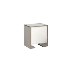 Toilinux Tables De Chevet Table De Chevet Avec 1 Porte Effet Bois Blanc -Tables De Chevet Soldes table de chevet avec 1 porte effet bois blanc 5
