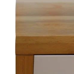 Mobili Rebecca Tables De Chevet Table De Chevet Avec 2 Tiroirs En Bois Marron -Tables De Chevet Soldes table de chevet avec 2 tiroirs en bois marron 10