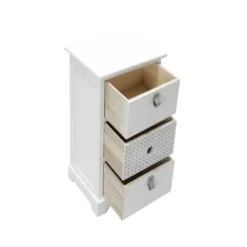 Mobili Rebecca Tables De Chevet Table De Chevet Avec 2 Tiroirs MDF Blanc 11 Mobili Rebecca Tables De Chevet Table De Chevet Avec 2 Tiroirs MDF Blanc -Tables De Chevet Soldes table de chevet avec 2 tiroirs mdf blanc 3