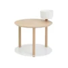 DIZY Design Tables De Chevet Good Is Beautiful Table De Chevet Avec Bol En Chêne Et Métal Blanc 1 DIZY Design Tables De Chevet Good Is Beautiful Table De Chevet Avec Bol En Chêne Et Métal Blanc -Tables De Chevet Soldes table de chevet avec bol en chene et metal blanc