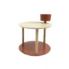 DIZY Design Tables De Chevet Table De Chevet Avec Bol En Chêne Et Métal Terracotta 2 DIZY Design Tables De Chevet Table De Chevet Avec Bol En Chêne Et Métal Terracotta -Tables De Chevet Soldes table de chevet avec bol en chene et metal terracotta 1