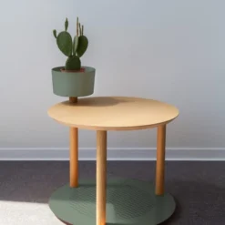 DIZY Design Tables De Chevet Good Is Beautiful Table De Chevet Avec Bol En Chêne Et Métal Vert 9 DIZY Design Tables De Chevet Good Is Beautiful Table De Chevet Avec Bol En Chêne Et Métal Vert -Tables De Chevet Soldes table de chevet avec bol en chene et metal vert 2