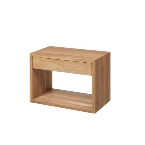 WOODEK Tables De Chevet Table De Chevet Avec Tiroir En Chêne Massif Grand 5 WOODEK Tables De Chevet Table De Chevet Avec Tiroir En Chêne Massif Grand – Image 3