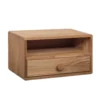 WOODEK Tables De Chevet Table De Chevet Avec Tiroir En Chêne Massif Huilé -Tables De Chevet Soldes table de chevet avec tiroir en chene massif huile 6