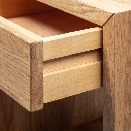 WOODEK Tables De Chevet Table De Chevet Avec Tiroir En Chêne Massif Petit 7 WOODEK Tables De Chevet Table De Chevet Avec Tiroir En Chêne Massif Petit – Image 5