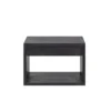 WOODEK Tables De Chevet Table De Chevet Avec Tiroir En Hêtre Noir Grand 1 WOODEK Tables De Chevet Table De Chevet Avec Tiroir En Hêtre Noir Grand -Tables De Chevet Soldes table de chevet avec tiroir en hetre noir grand