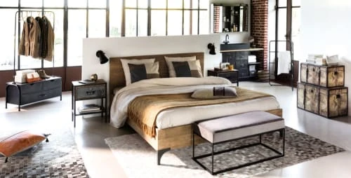 Maisons Du Monde Tables De Chevet Table De Chevet Avec Tiroir En Métal Noire L 45 Cm 5 Maisons Du Monde Tables De Chevet Table De Chevet Avec Tiroir En Métal Noire L 45 Cm – Image 3