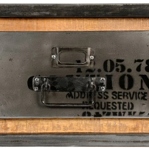 Maisons Du Monde Tables De Chevet Table De Chevet Avec Tiroir En Métal Noire L 45 Cm 4 Maisons Du Monde Tables De Chevet Table De Chevet Avec Tiroir En Métal Noire L 45 Cm – Image 2