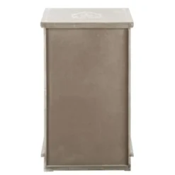 Maisons Du Monde Tables De Chevet Table De Chevet Avec Tiroir En Paulownia Grisée -Tables De Chevet Soldes table de chevet avec tiroir en paulownia grisee 1000 1 32 103803 14