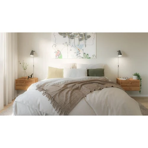 WOODEK Tables De Chevet Table De Chevet Avec Tiroirs En Chêne Massif Huilé 7 WOODEK Tables De Chevet Table De Chevet Avec Tiroirs En Chêne Massif Huilé – Image 5