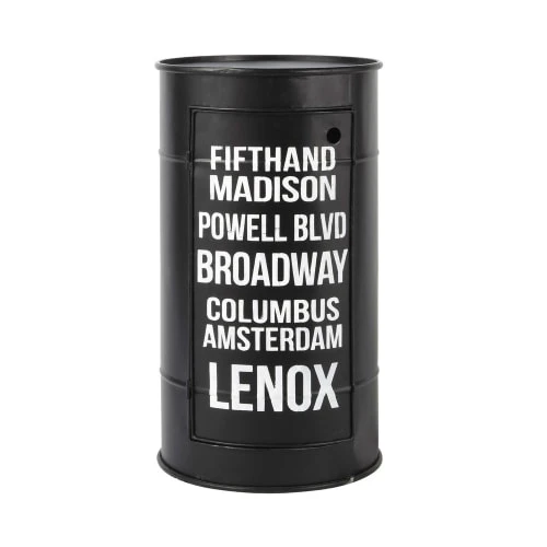 Maisons Du Monde Tables De Chevet Table De Chevet Bidon En Métal Noire L 40 Cm 3 Maisons Du Monde Tables De Chevet Table De Chevet Bidon En Métal Noire L 40 Cm